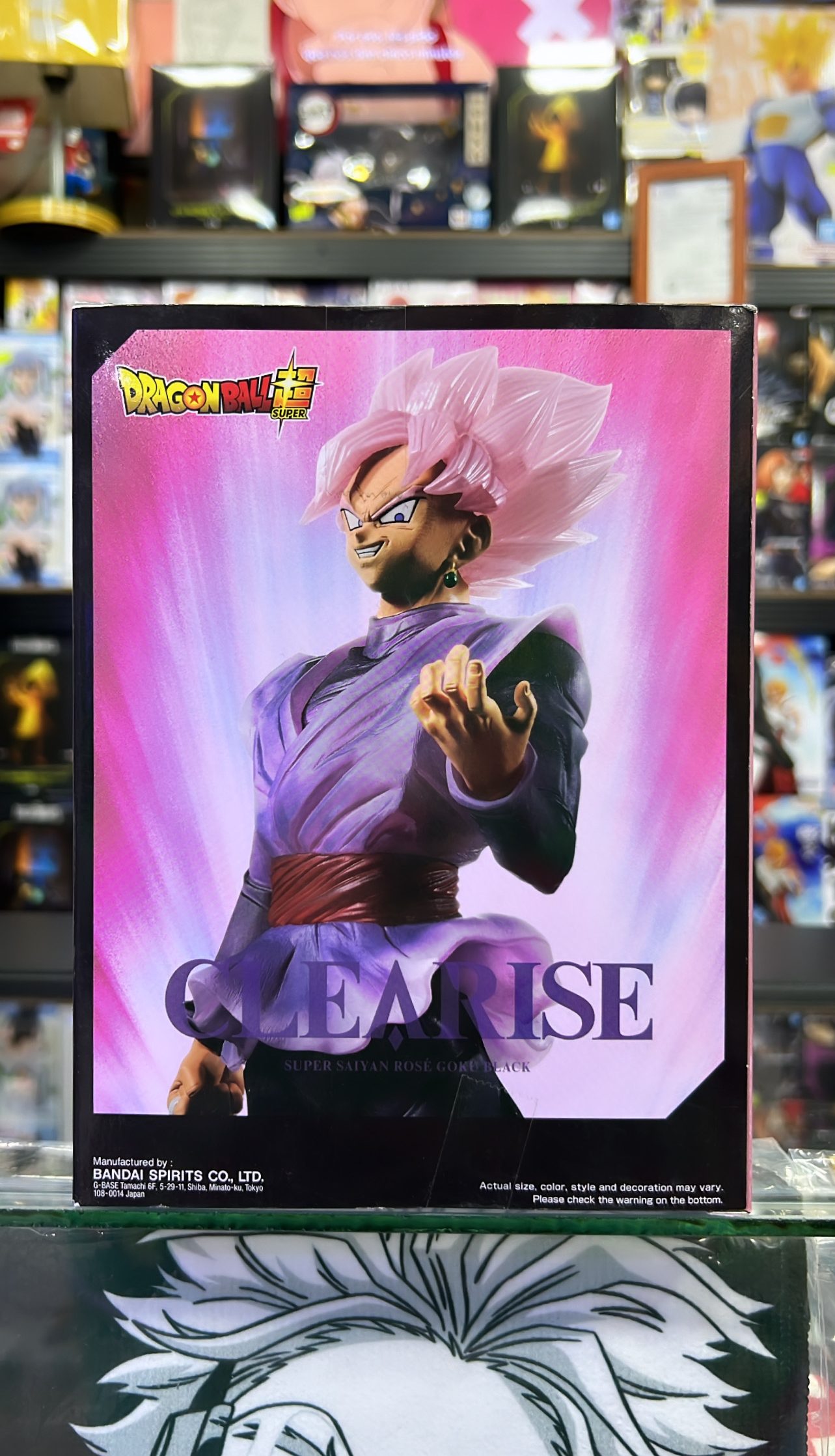 DRAGON BALL CLEARISE SUPER SAIYAN ROSE GOKU BLACK