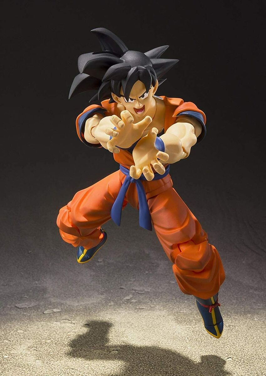 DRAGON BALL S.H.FIGUARTS SON GOKU A SAIYAN RAISED ON EARTH