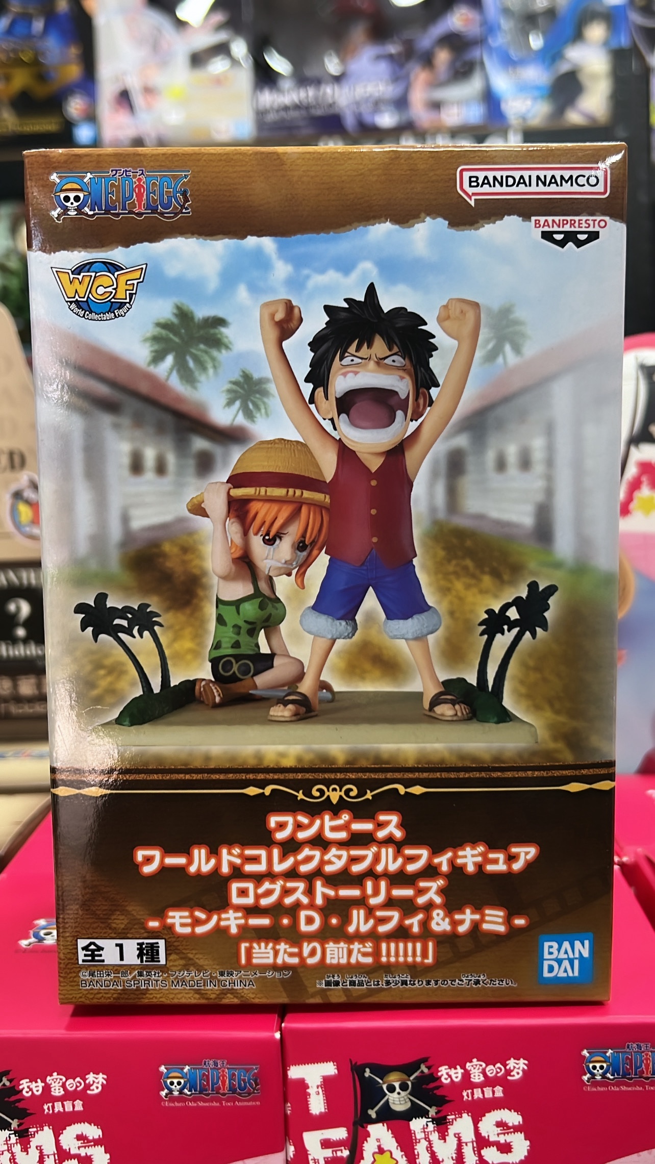 ONE PIECE WCF LOG SERIES LUFFY & NAMI