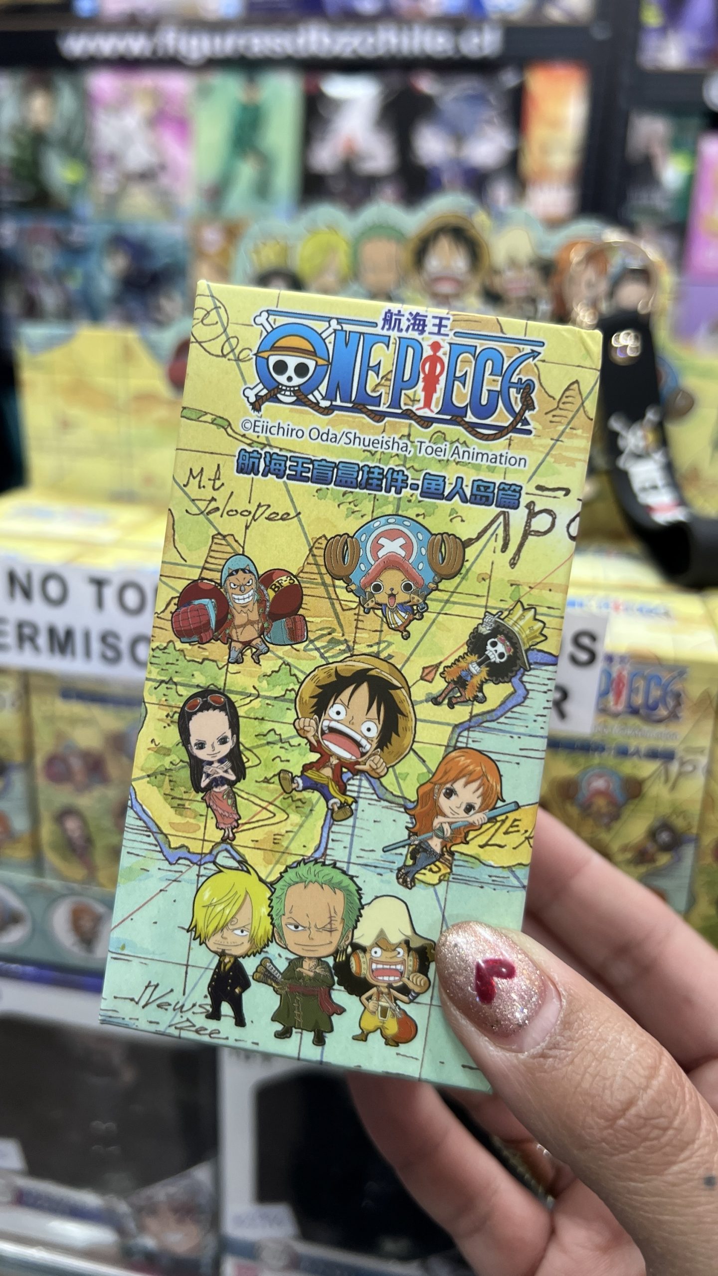 ONE PIECE BLIND BOX LLAVERO SORPRESA