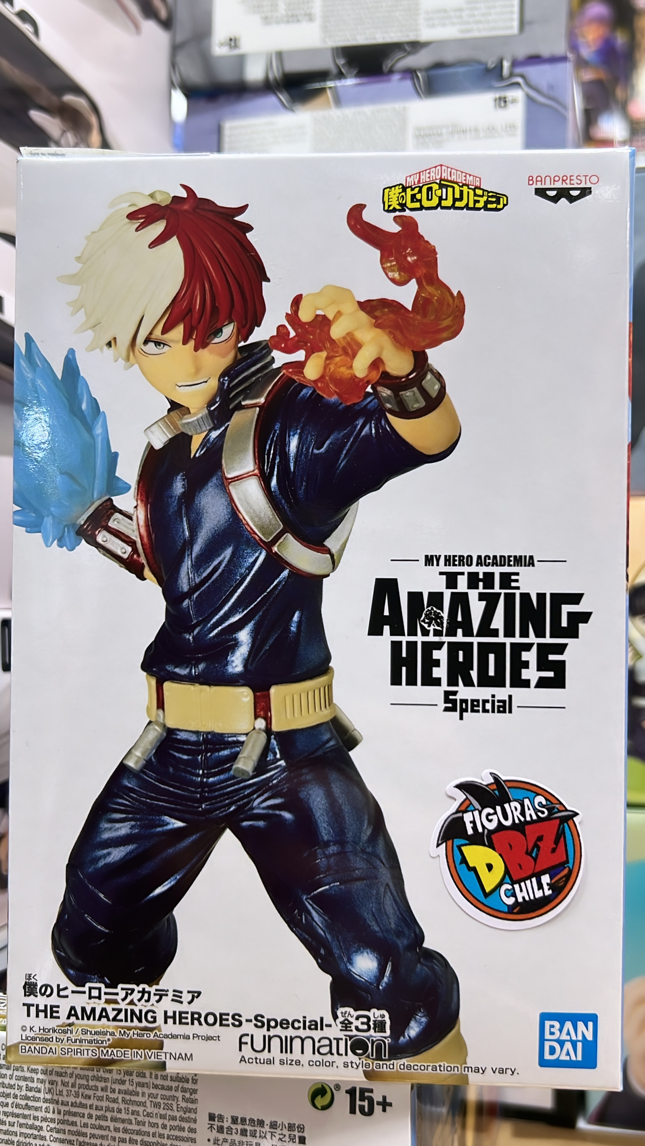 MY HERO ACADEMIA THE AMAZING HEROES TODOROKI