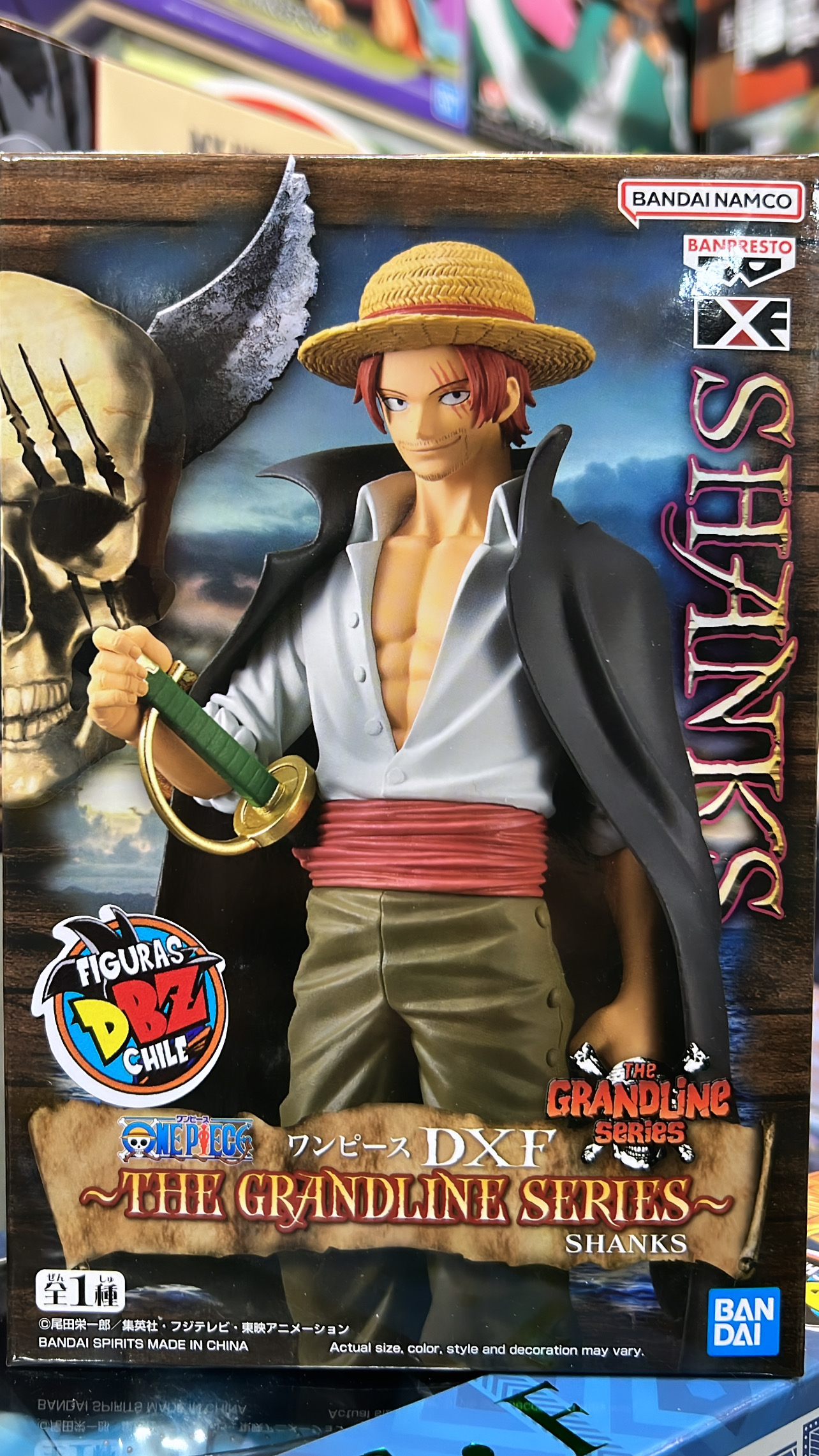 ONE PIECE DXF THE GRANDLINE SERIES SHANKS