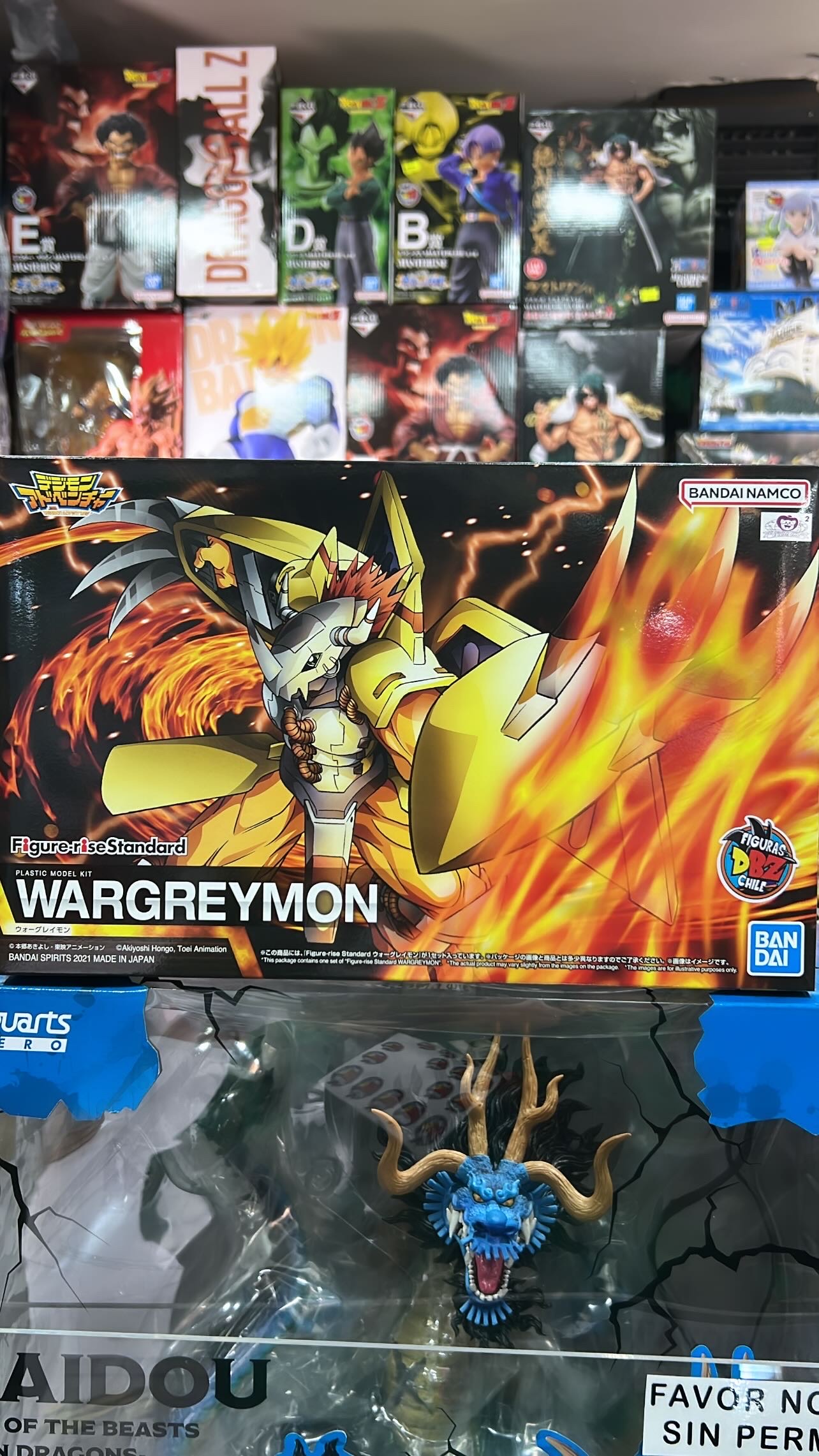 DIGIMON MODEL KIT FIGURE RISE STANDARD WARGREYMON