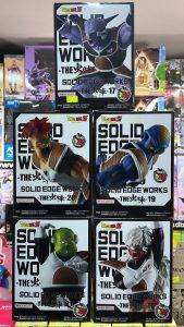 -DRAGON BALL SOLID EDGE WORKS GINYU FORCE – SET COMPLETO