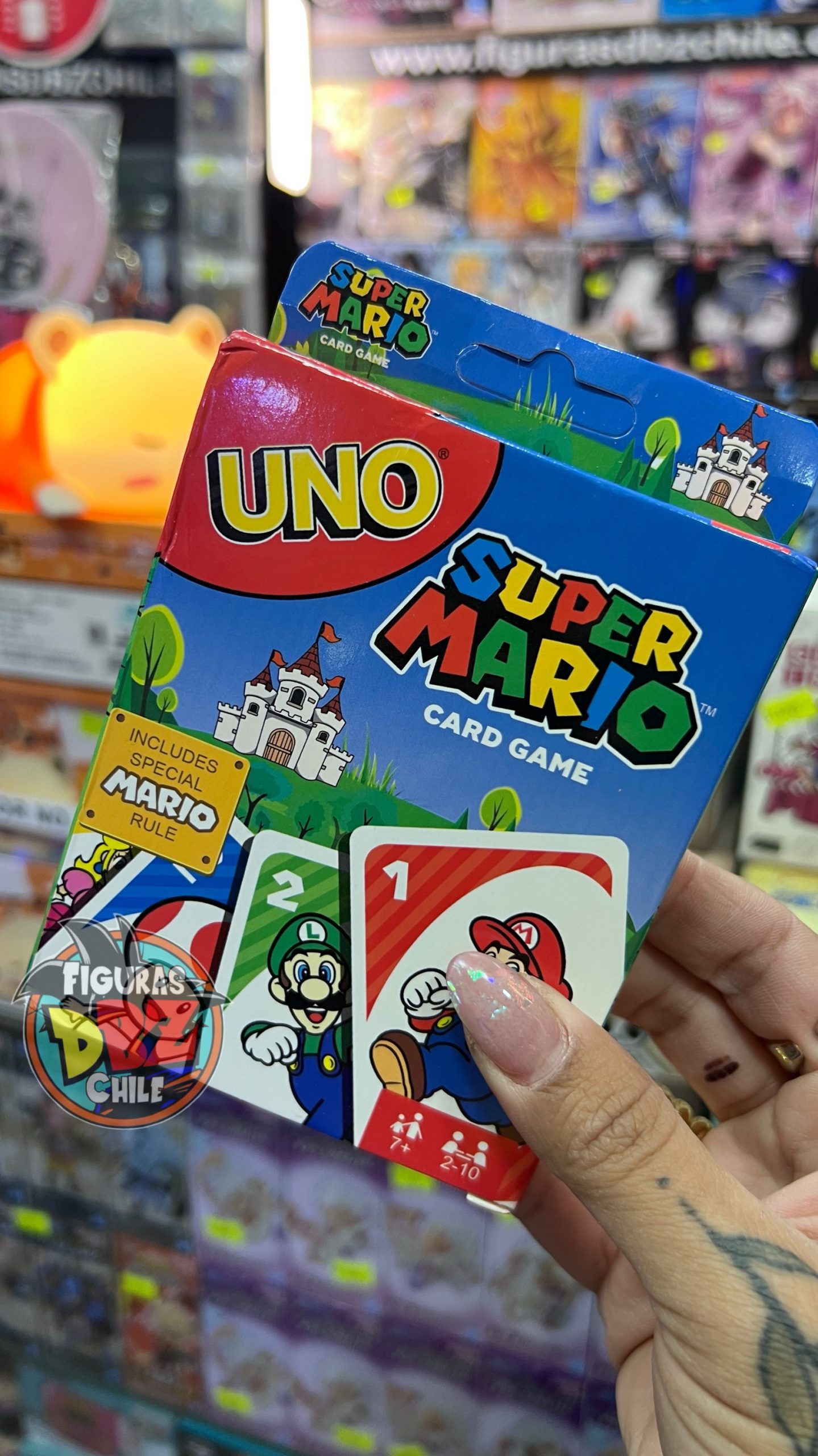 JUEGO DE CARTAS UNO MARIO BROSS