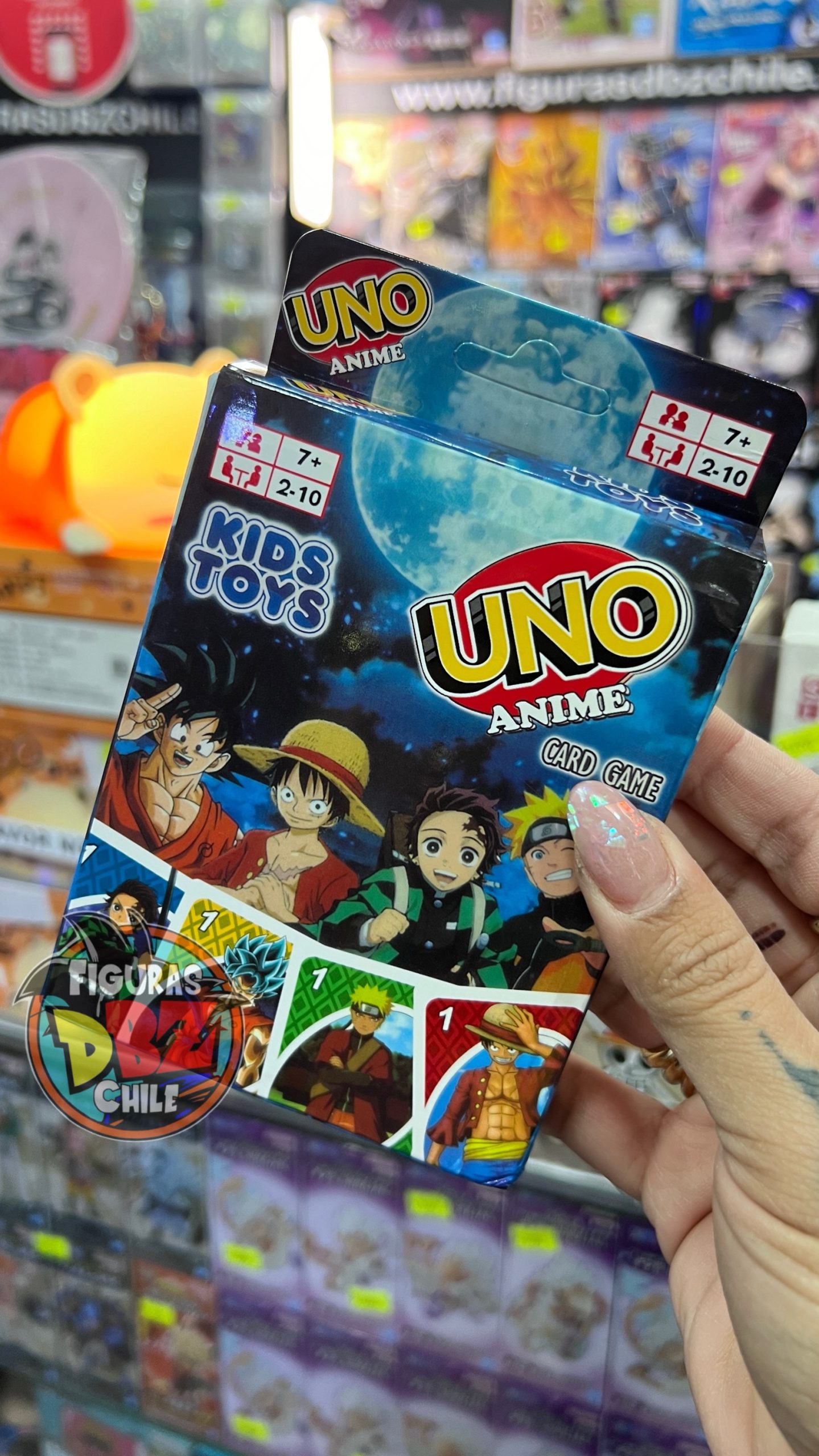 -JUEGO CARTAS UNO ANIME MIXTO