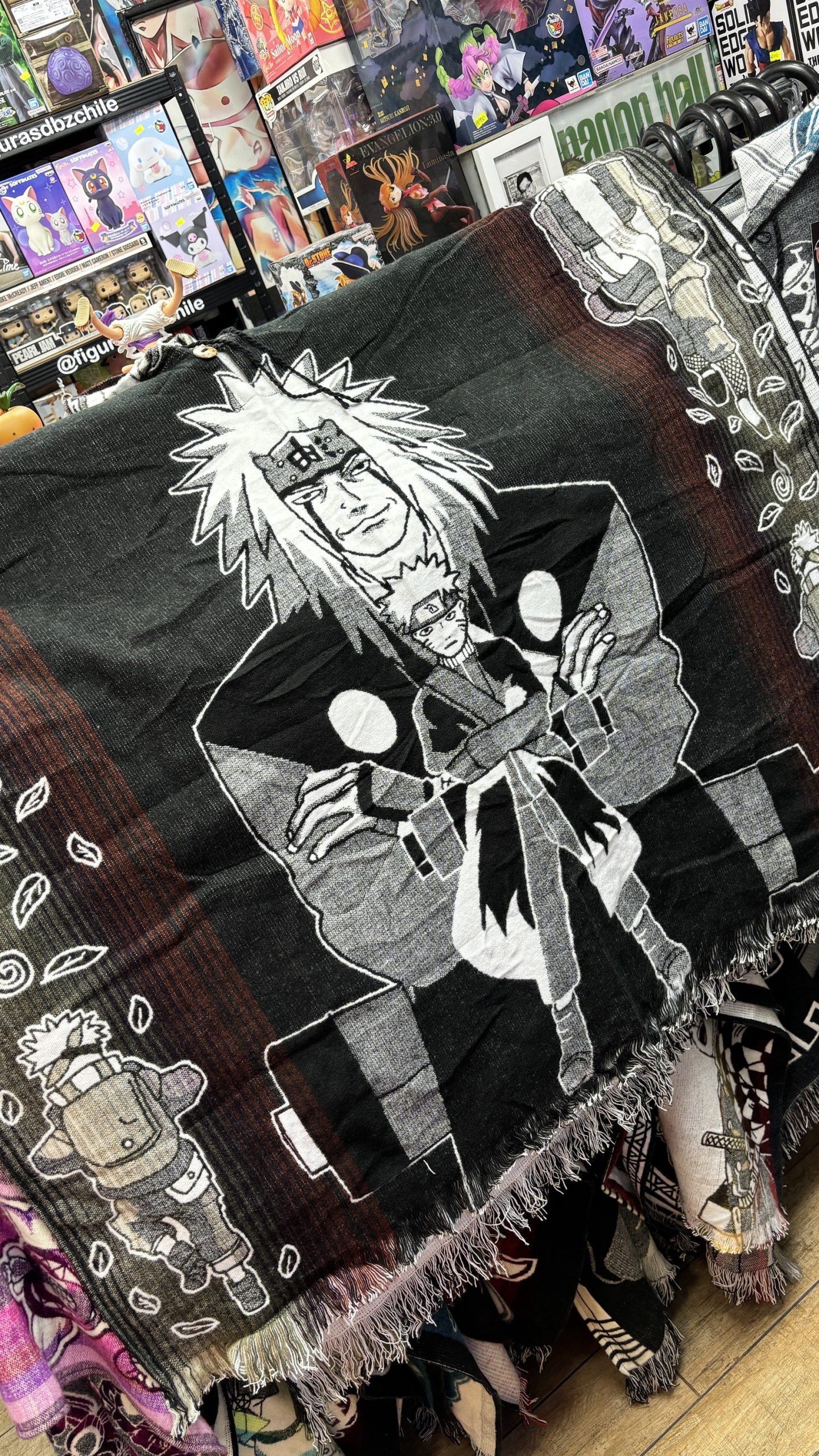 ANIME PONCHO NARUTO JIRAIYA