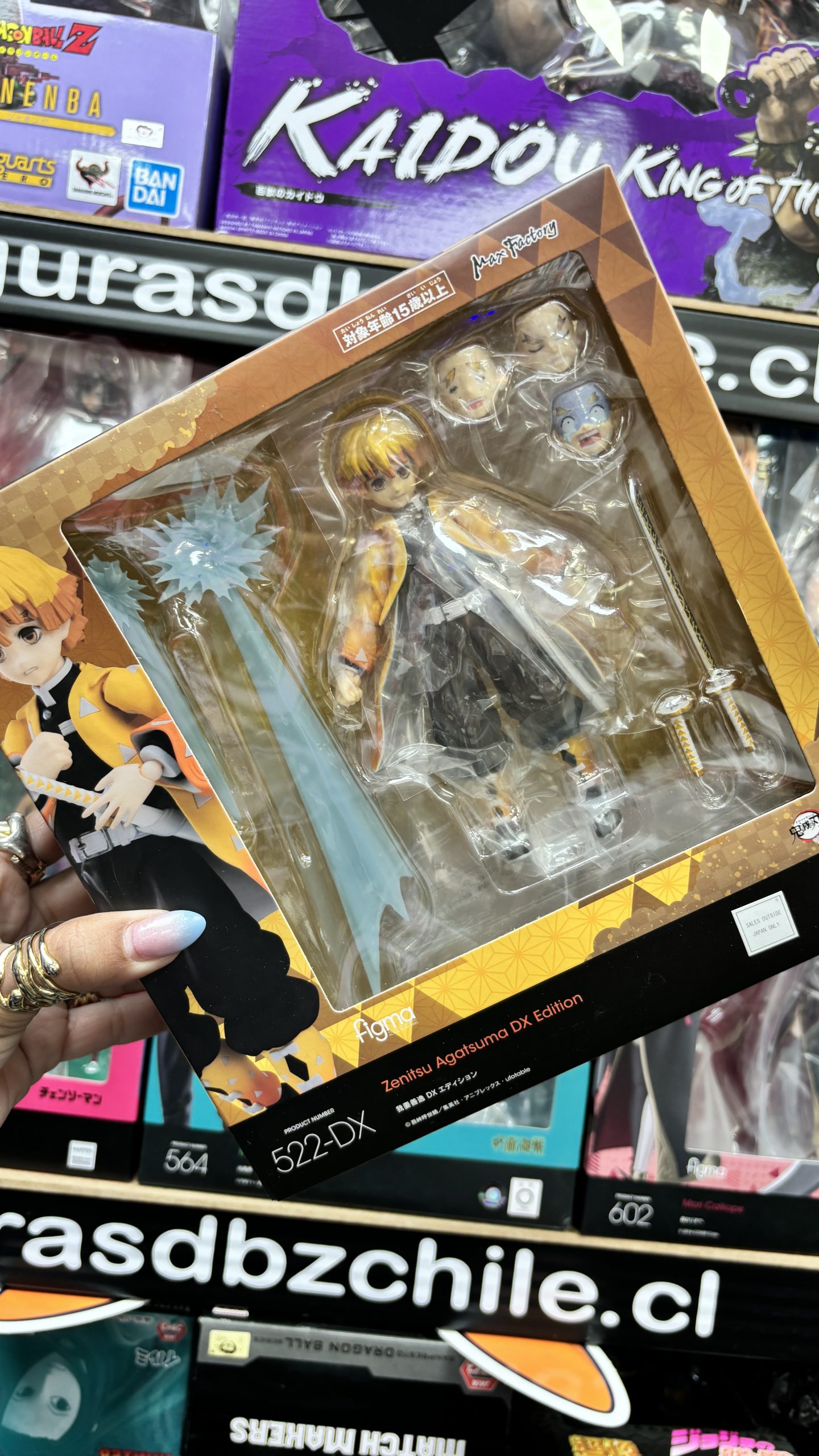 KIMETSU NO YAIBA Max factory FIGURA FIGMA ZENITSU AGATSUMA