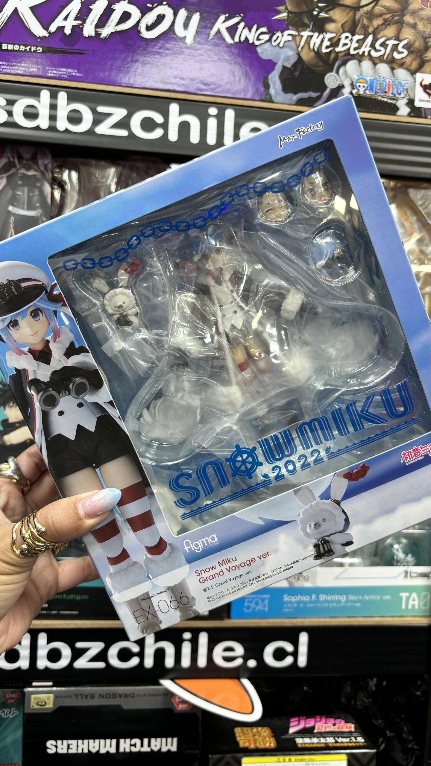 HATSUNE MIKU Max factory FIGURA FIGMA VOCALOID SNOW MIKU: GRAND VOYAGE VER.