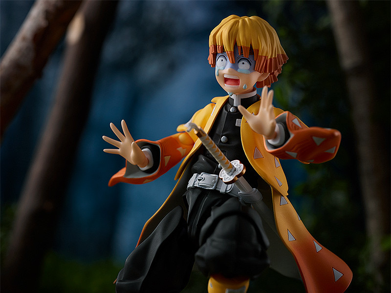 KIMETSU NO YAIBA Max factory FIGURA FIGMA ZENITSU AGATSUMA